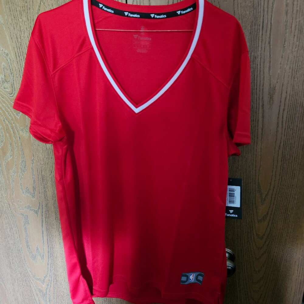 NWT Fanatics FastBreak Road Blank Jersey Women's University Red NBA